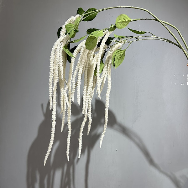 Simuloitu Riisi Häät Rakkaus Kyyneleet Pehmeä Silkki Riippuvat Kattokukat Kodin Sisustus Amaranthus caudatus