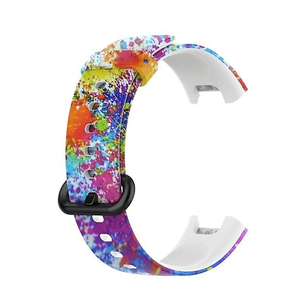 Maalattu silikoninen ranneke, yhteensopiva Xiaomi Mi Band 7 Pro:n kanssa, yhteensopiva Xiaomi Mi Band 7 Pro:n kanssa