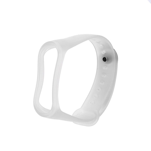 Transparent Gennemsigtig Silikone Urrem kompatibel med Xiaomi Mi Band 3