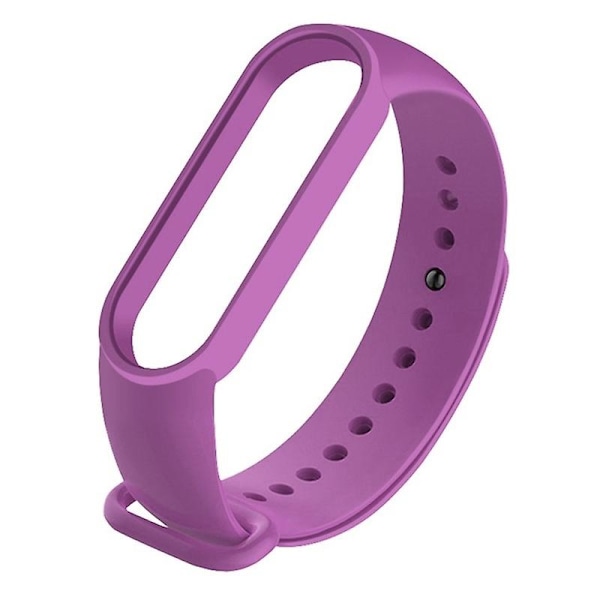 Mørkelilla Mørkelilla kompatibel med Xiaomi Mi Band 6 (ca8856) Silikone Urrem