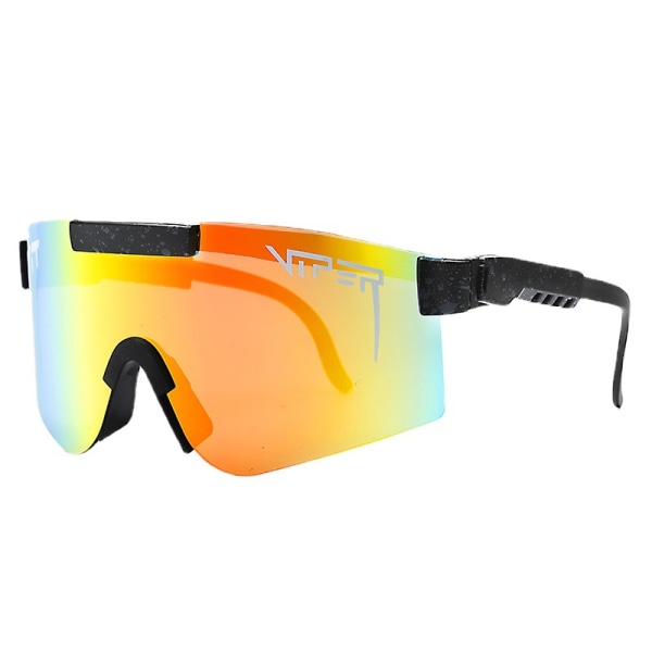 Färgglada glasögon för ridning Polariserade solglasögon män utomhussportglasögon cykling cykelglas C13