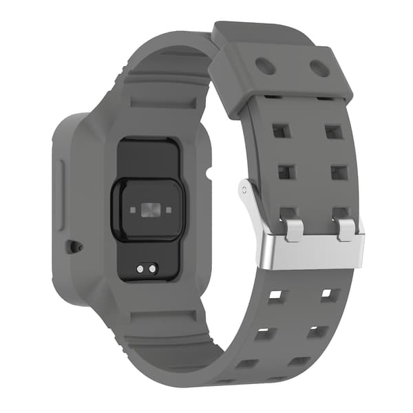 Mørkegrå Mørkegrå Silikone Urrem kompatibel med Xiaomi Poco Watch