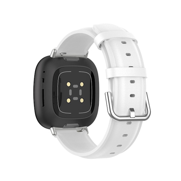 Vit Vit kompatibel med Fitbit Versa 3 / Fitbit Sense Armband