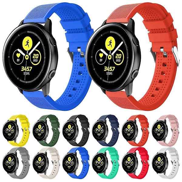 Rosa Silikonarmbandsur Kompatibelt med Garmin Vivoactive 3