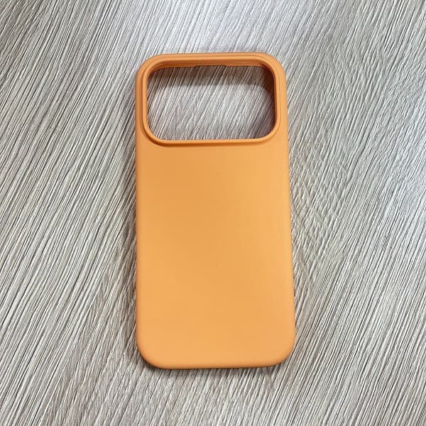 Fodral för iPhone 17 Pro Magnetisk Silikon Orange Noz25593