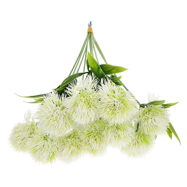 10 st Realistiska Konstgjorda Maskrosdekorationer Falska Maskrosblommor Låtsasblommor