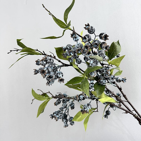 Mini Falskt Granatäpple Frukt Juldekor Bröllop Hem Vardagsrum Bär Falsk Blomma Ornament Four small pomegranates green