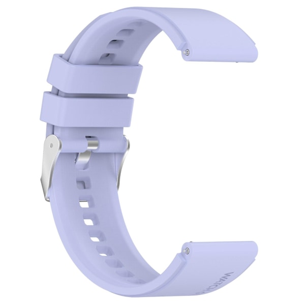 Lilla Lilla Silikonklokkereim kompatibel med Huawei Watch Gt 3 Pro 46mm 22mm kompatibel med Huawei Watch Gt 3 Pro 46mm 22mm