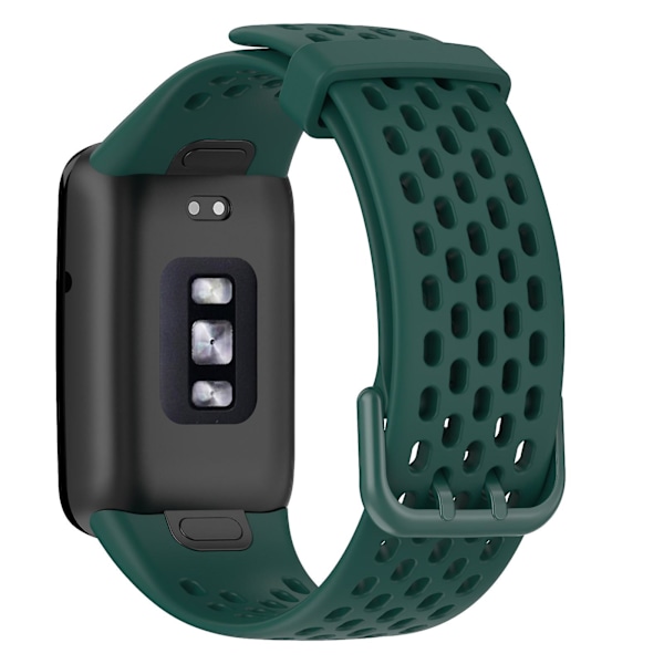 Mørkegrøn TPU-urrem kompatibel med Xiaomi Mi Band 7 Pro