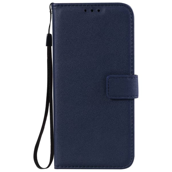 Fodral för iPhone 13 mini Mörkblå Enkel plånbok med korthållare Flip I lager