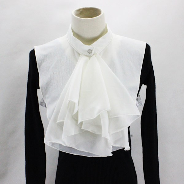 Naisten tekoviulus Irrotettava puolipaita Yliampuva sifonki White large towel hanging