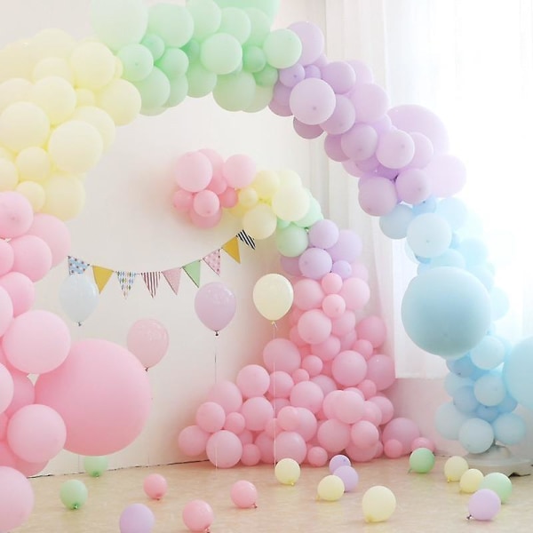 Pastell Party Latex Macaron Ballong För Festdekoration 36inch 1pc A