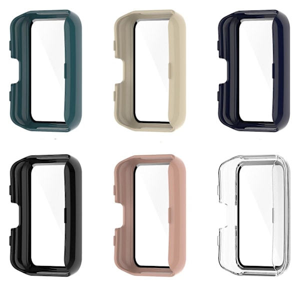 Grønn PC+ Herdet Film Klokkeveske kompatibel med Oppo Watch Free