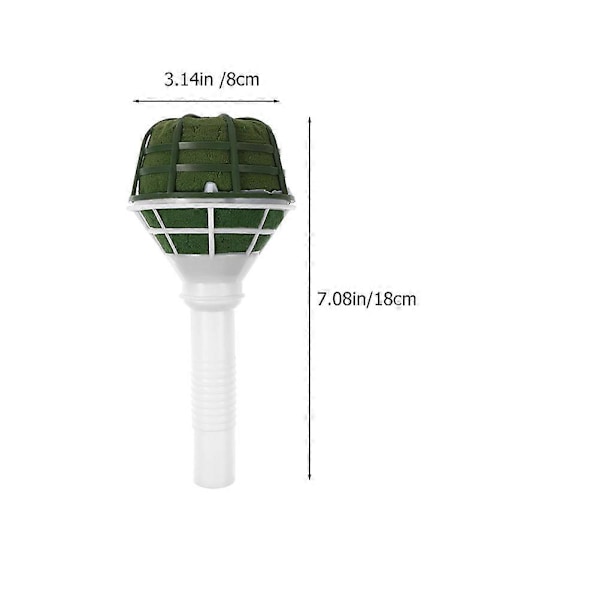 8 stk. Bryllupsblomst Buket Holder Blomsterarrangement Blomsterstøtte Bryllupsblomst Holder
