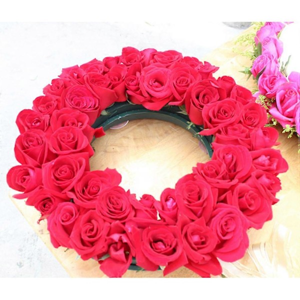 Bröllopsblommor Blomsterarrangemang Skum Grönska Krans Grön Krans Blomsterbur Bukett Hållare