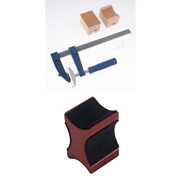 Gitarrhalsstöd + Gitarrbandpress Caul Reparation för Elgitarrbas Tillbehör