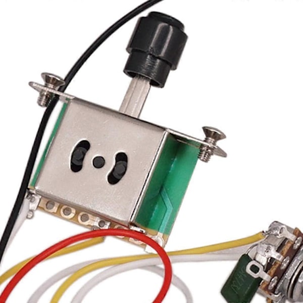 Ledningsnettsett 1 Volum & 1 Tone Pot Bryter for Elektriske Gitarer