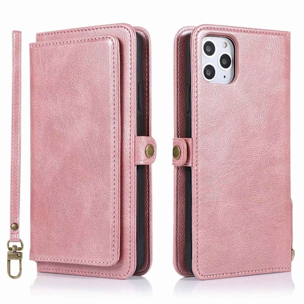 Etui til iPhone 16 Rosafarvet To-i-en Magnetisk