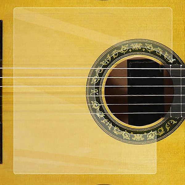 Läpinäkyvä Folk Akustinen Kitara Pickguard Anti-naarmutus Klassinen Suojakilpi Flamenco Kitaralle P
