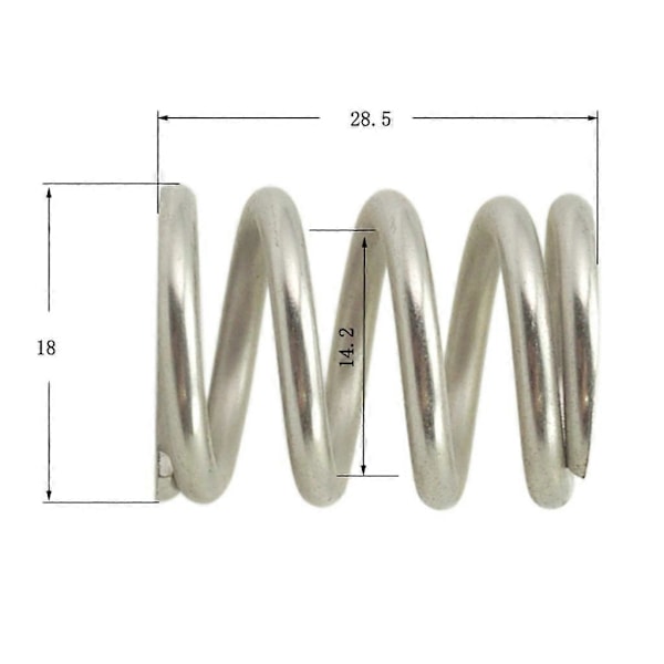 Rustfri Gitar Tremolo Spenningsfjær for LP SG Elektrisk Gitar Bass Tilbehør