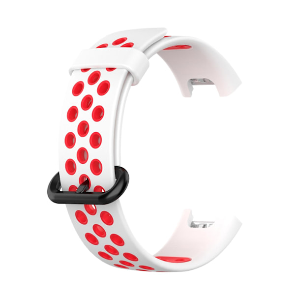 Blå Vit Blå Vit Silikon Armbandsrem kompatibel med Xiaomi Redmi Watch 2