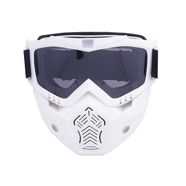 Skidsnowboardmask för män och kvinnor Skidglasögon Vindtät motocrossskydd M