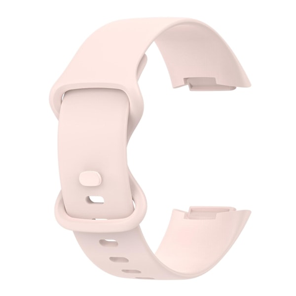 Sandrosa Sandrosa kompatibel med Fitbit Charge 5 Erstatningsklokkereim Størrelse: Liten