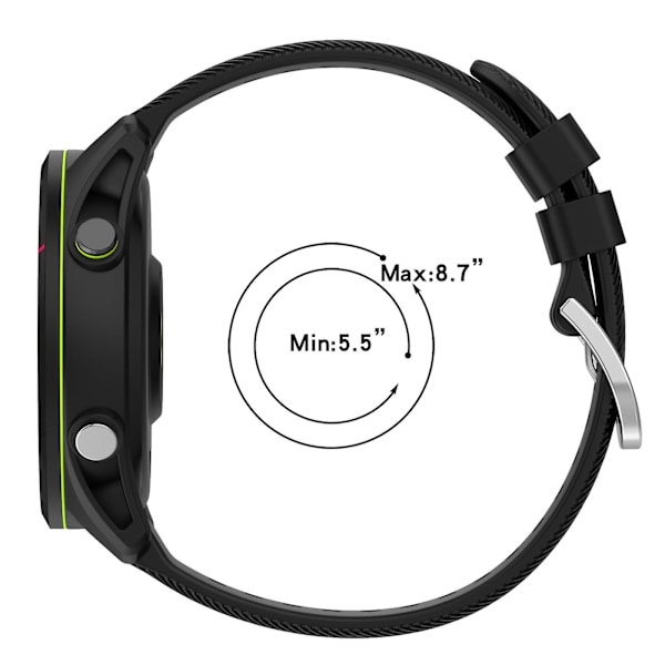 Grønn Myk Silikon Klokkereim kompatibel med Xiaomi Mi Watch S1