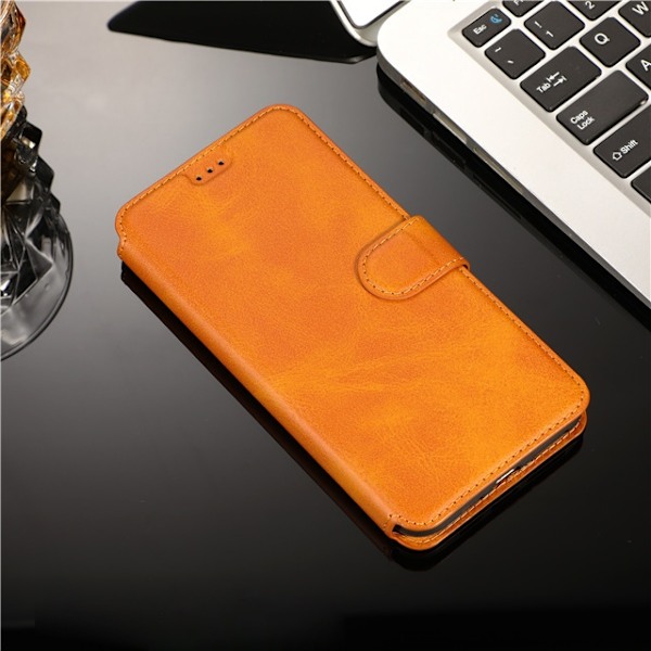 Etui til iPhone 15 Khaki Flip stand