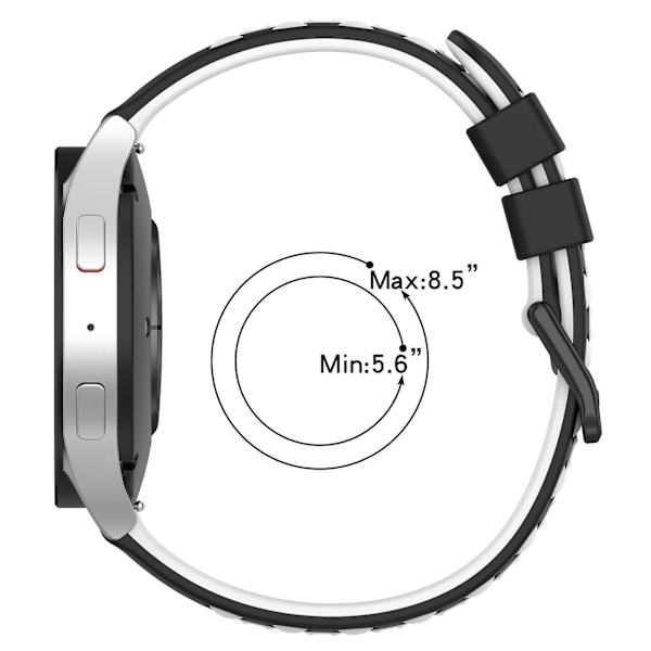 Tofarget silikonklokkereim kompatibel med Xiaomi Mi Watch S1 Pro