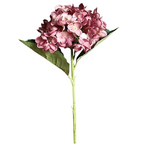 Konstgjord blomma hortensia Falsk sidenblomma Hem Bröllopsfest Blomsterdekor K