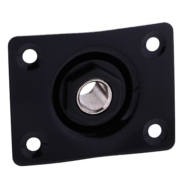 Rektangulær utgang inngang jack plate socket plugg for elektrisk gitar bass tilbehør