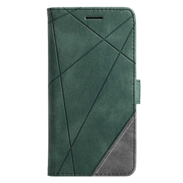 Fodral för iPhone 14 Pro Max Mörkgrön Flip Plånbok med Korthållare