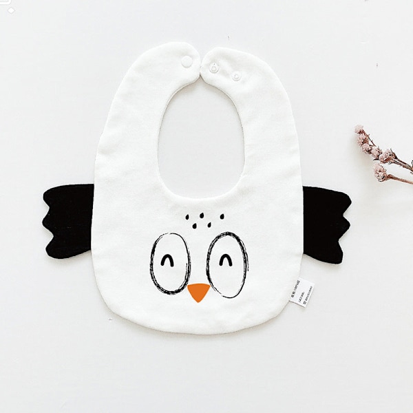 Naisten tekoviulus irrotettava puoli-bib puuvillainen essu Waterp Bird Rice