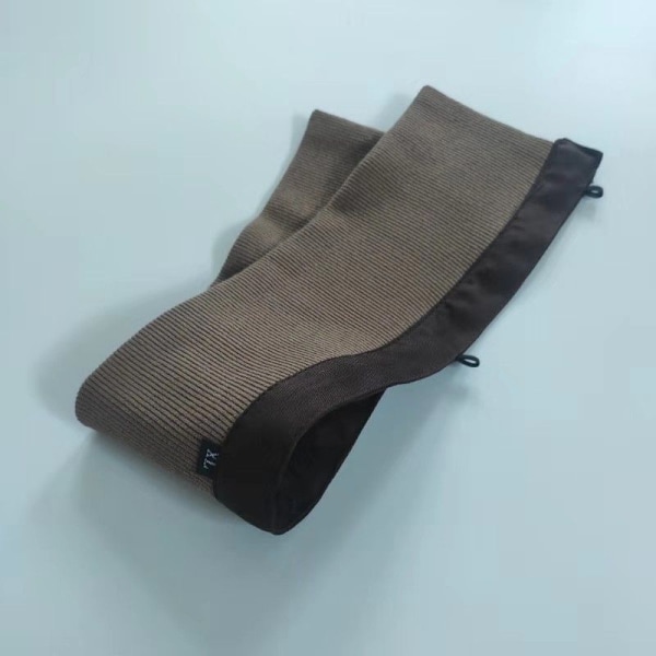 Dame falsk krage Avtakbar halv Vinter Anti-skitten Avtakbar red collar