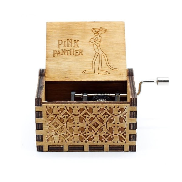 H Cranked Wooden Music Box-3011 Toner 00-200000195