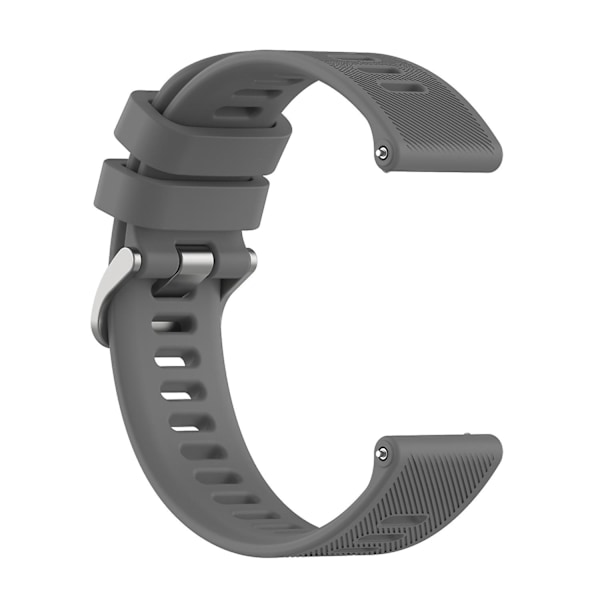 Mørkegrå Mørkegrå kompatibel med Garmin kompatibel med erunner 158 / 55 Twill Silikon Klokkereim
