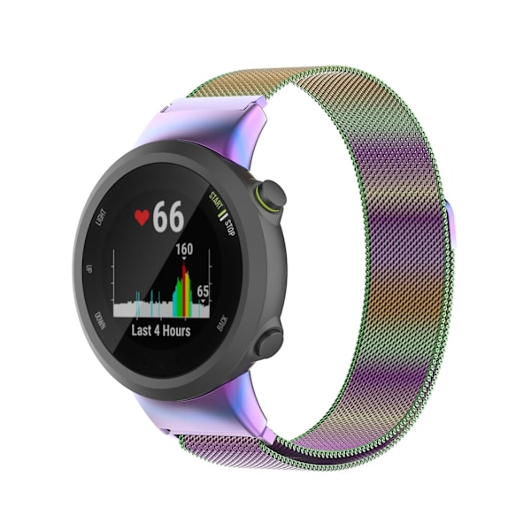 Fargerik Fargerik kompatibel med Garmin kompatibel med erunner 45 Milanese Klokkereim kompatibel med Garmin kompatibel med erunner 45 / 45s