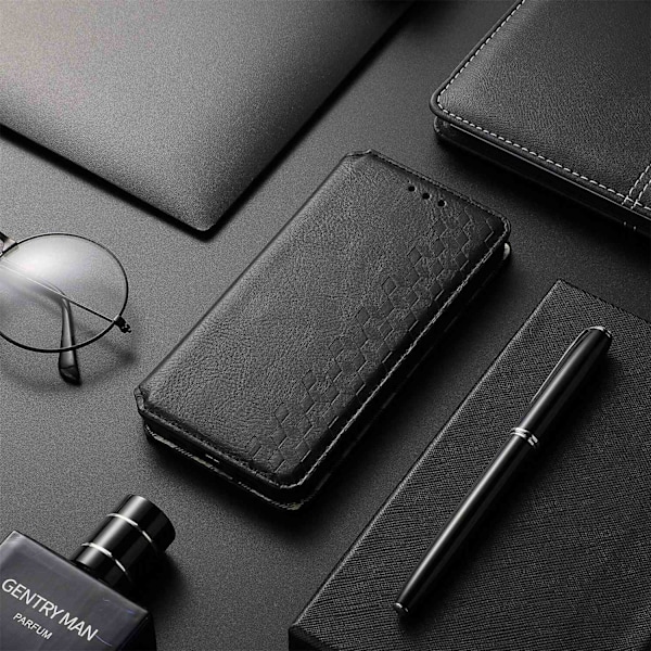 Etui til iPhone 14 Pro sort Flip Magnetisk