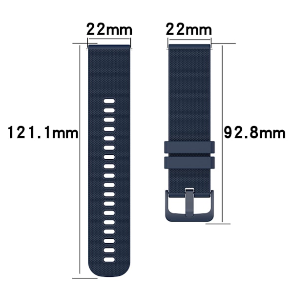Turkosblå Turkosblå Tvåfärgat Silikonarmband kompatibelt med Xiaomi Haylou Gst Ls09b kompatibelt med Xiaomi Haylou Gst Ls09b