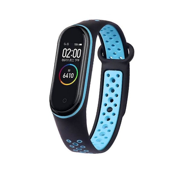 Smart Watch armband som andas blue-white