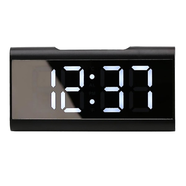 Ny digital väckarklocka, väckarklocka Stor display spegelminne 1