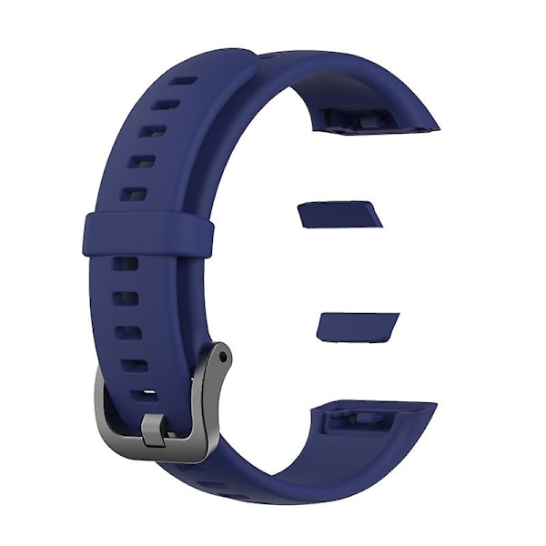 Blå Blå Silikone Urrem kompatibel med Huawei Band 6 kompatibel med Huawei Band 6