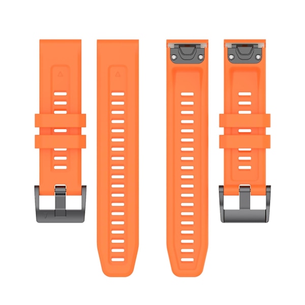 Orange Orange Silikone Urrem kompatibel med Garmin Fenix 5