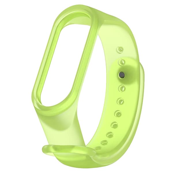 Grøn Grøn Silikone Urrem kompatibel med Xiaomi Mi Band 3 & 4