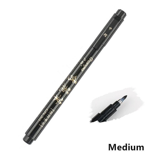 Fine Liner Tip Medium Penselpennor för signaturritning H bokstäver C
