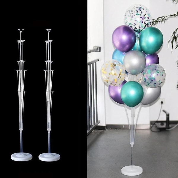 St Ballonghållare För Dekorationer 2set LED stand H