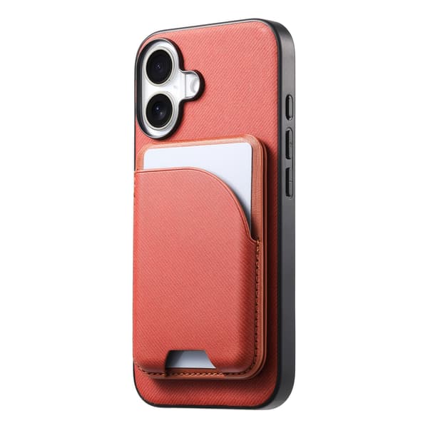 Etui til iPhone 16 Pro Magnetisk Stand Kortplads Rød Noz24162