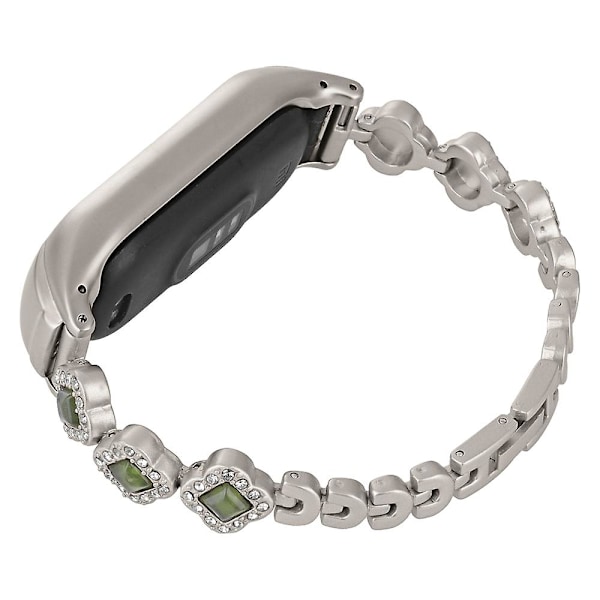 Starlight Color Apila Timanttiranneke yhteensopiva Xiaomi Mi Band 8:n kanssa