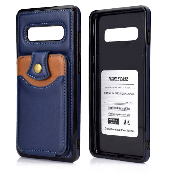 Etui til iPhone iPhone 13pro max blå pung med kortholder